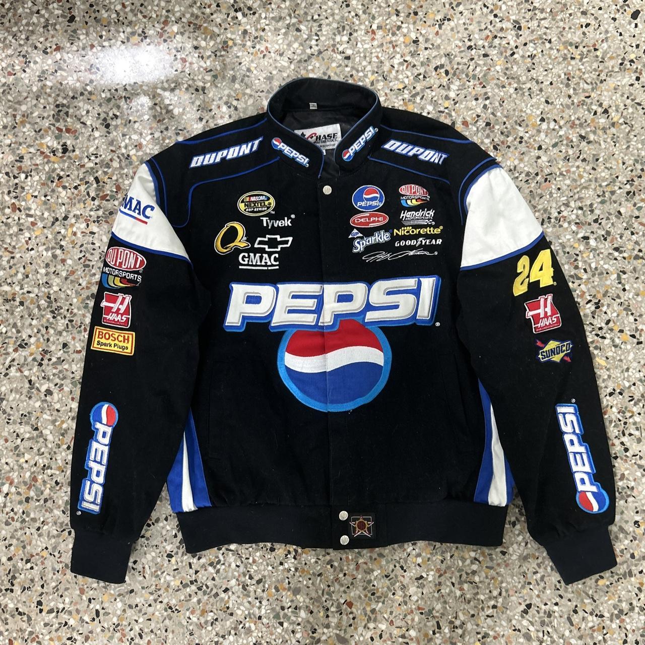 Vintage Jeff Gordon Jacket Mens 2XL NASCAR Dupont... - Depop