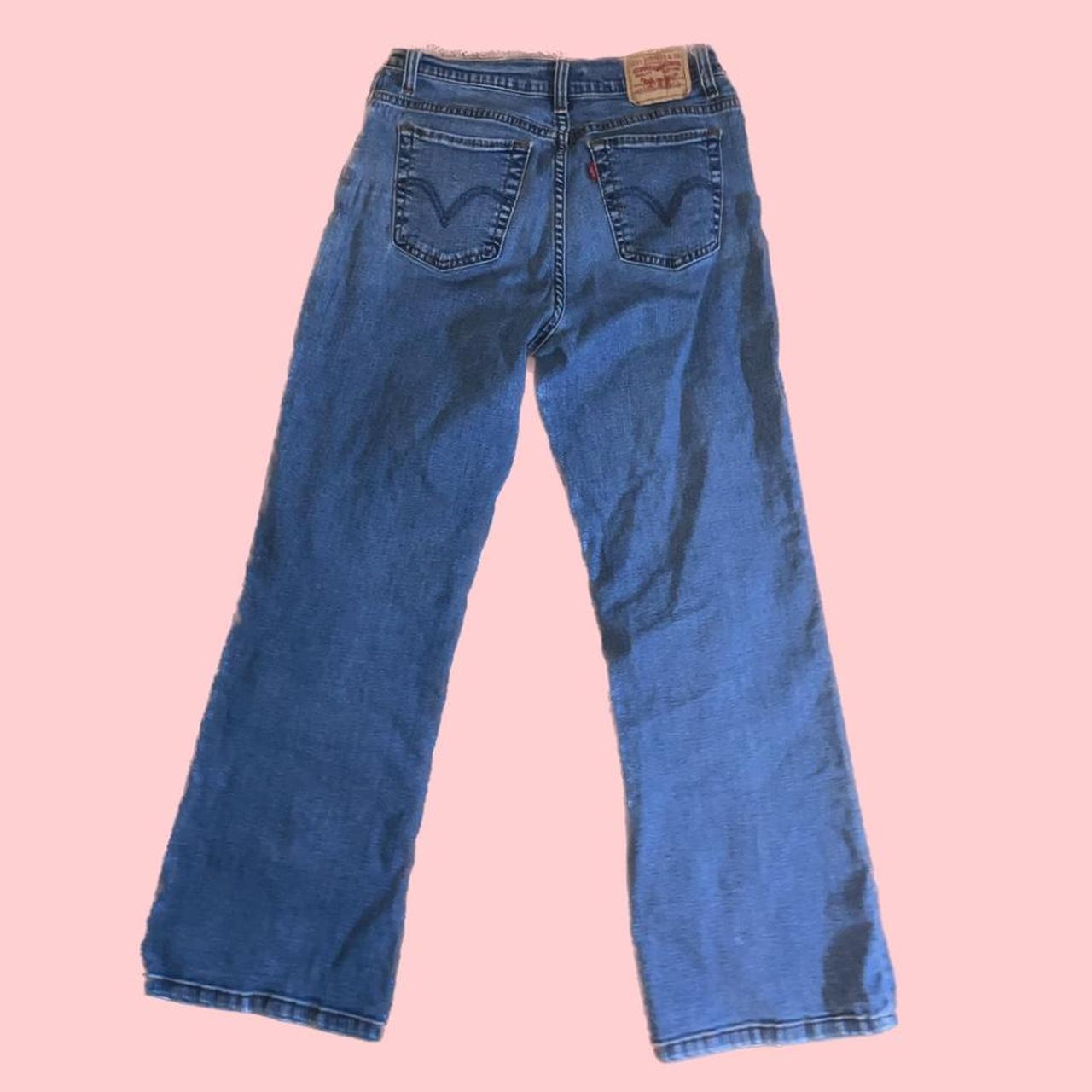 levi’s 512 women’s jeans cute straight leg/bootcut... - Depop