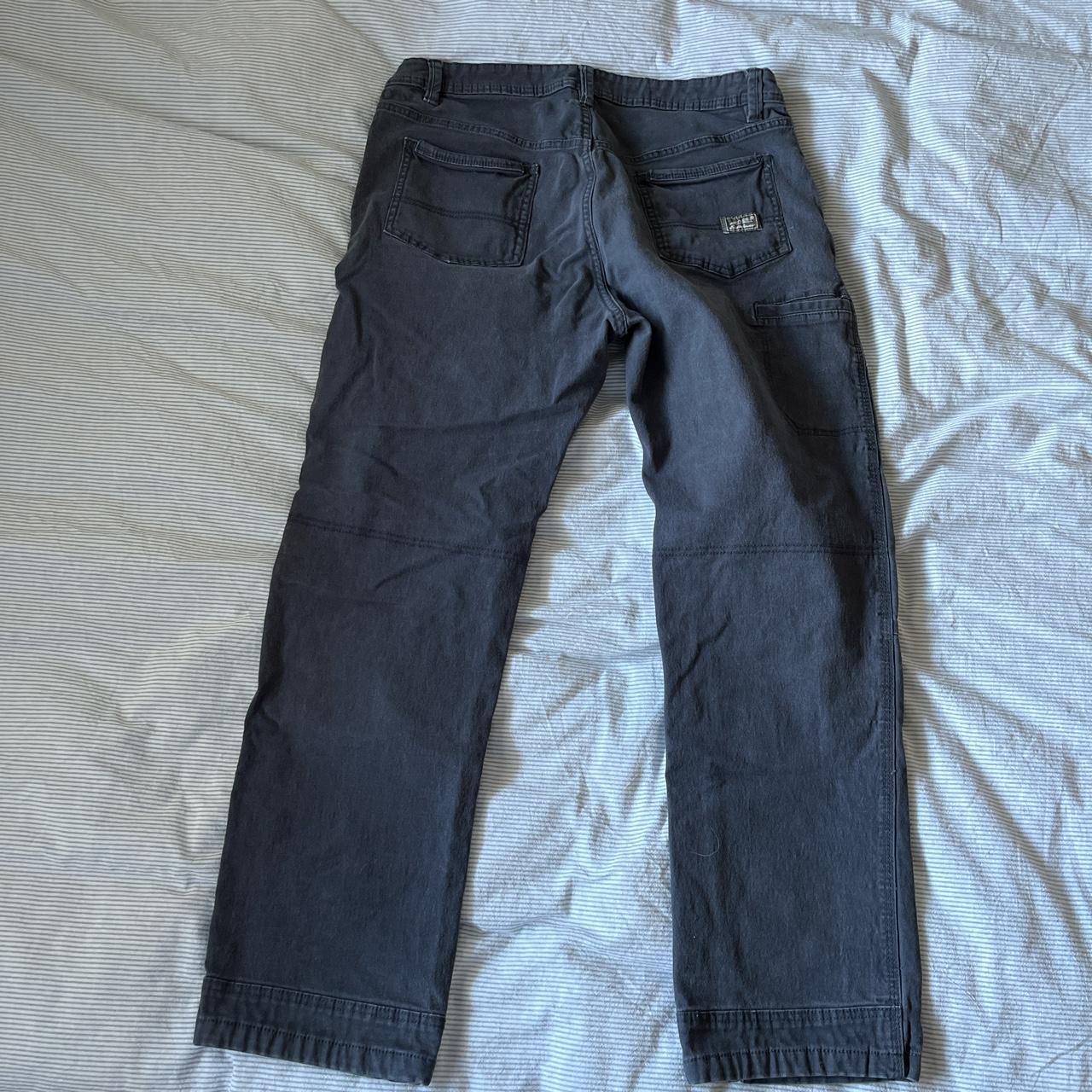 Dark grey Eddie Bauer double knee pants! Tagged... - Depop