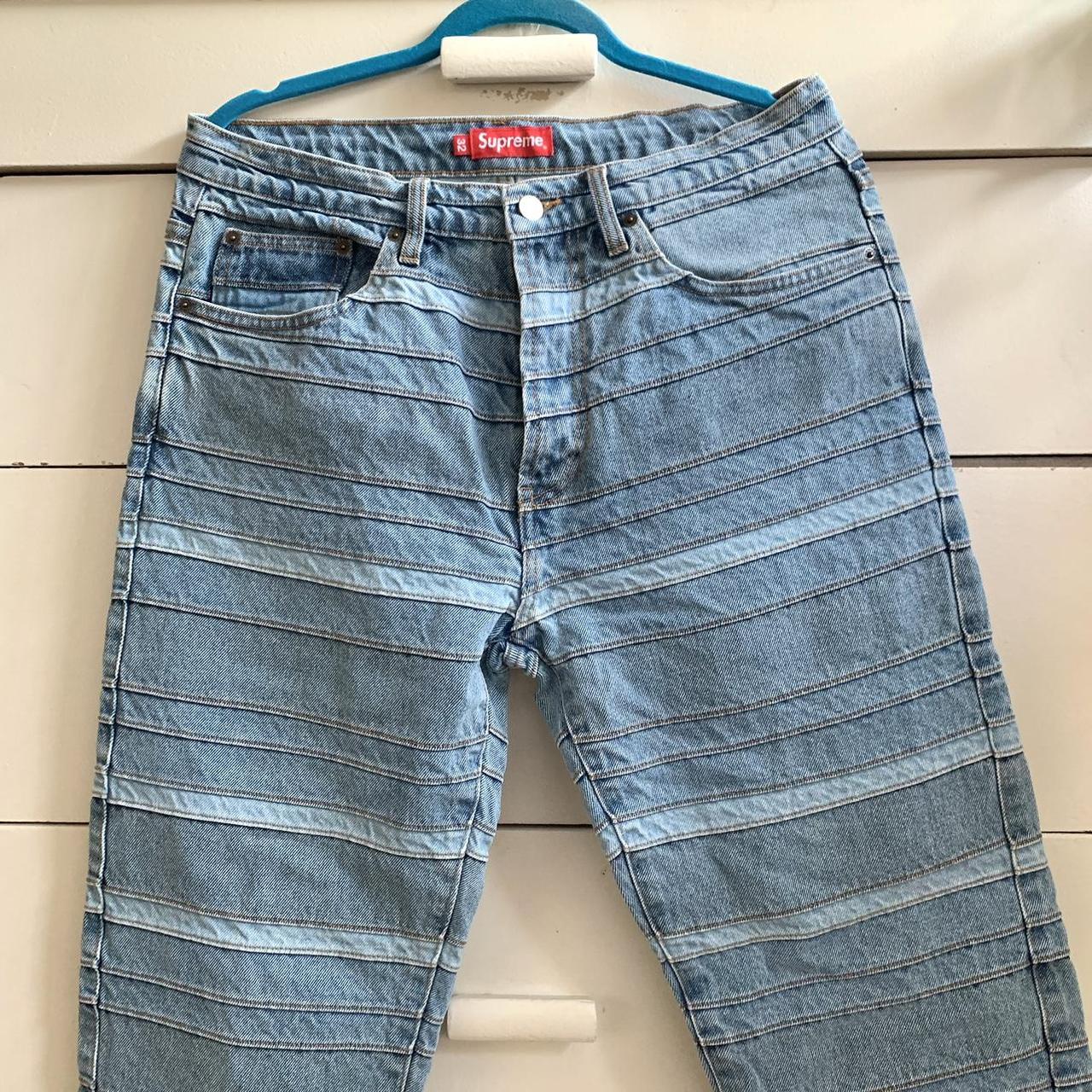 supreme fall/ winter 2022 Layered Jean size:... - Depop