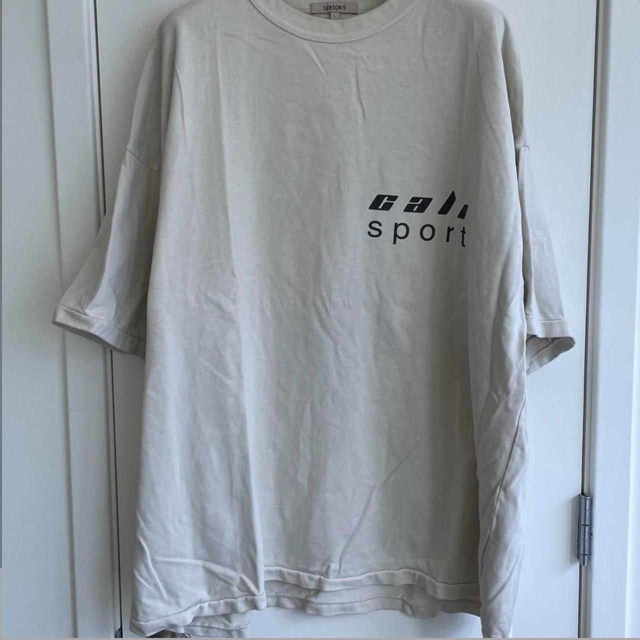 YEEZY SEASON 5 CALABASAS BOXY T SHIRT uh yeah Depop