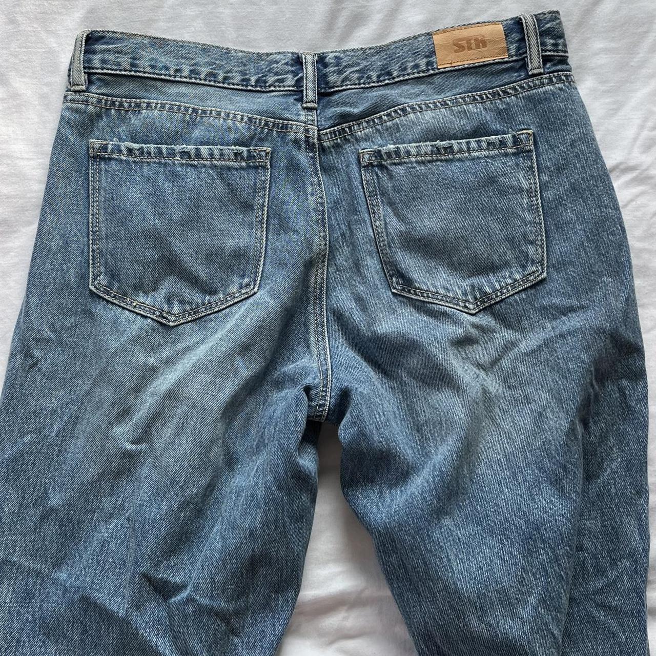 Stradivarius straight leg jeans Brand new, never... - Depop