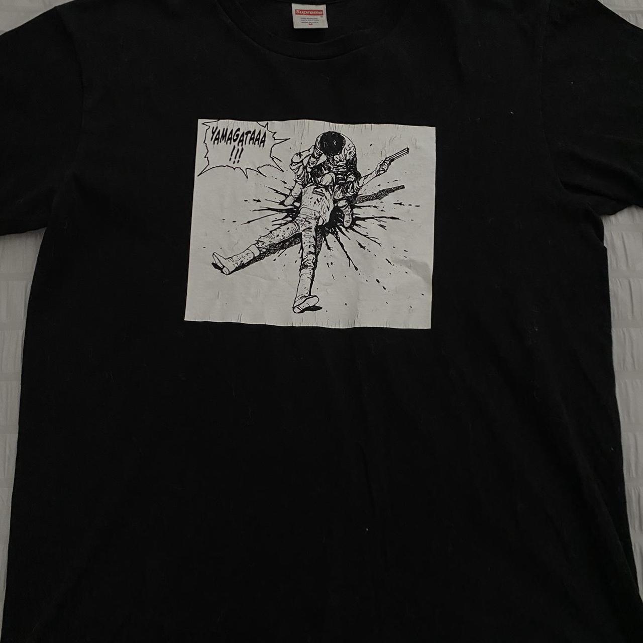 Supreme Anime Akira Yamagata Tee print has cracking,... - Depop