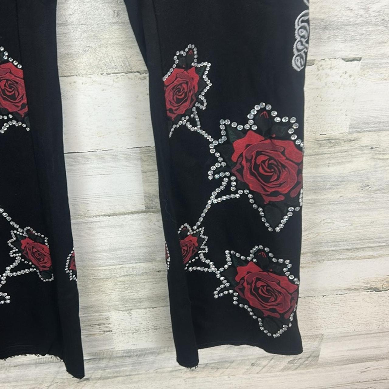 Source Unknown Men's Pants - Black/Red - M – Chri… - image 3