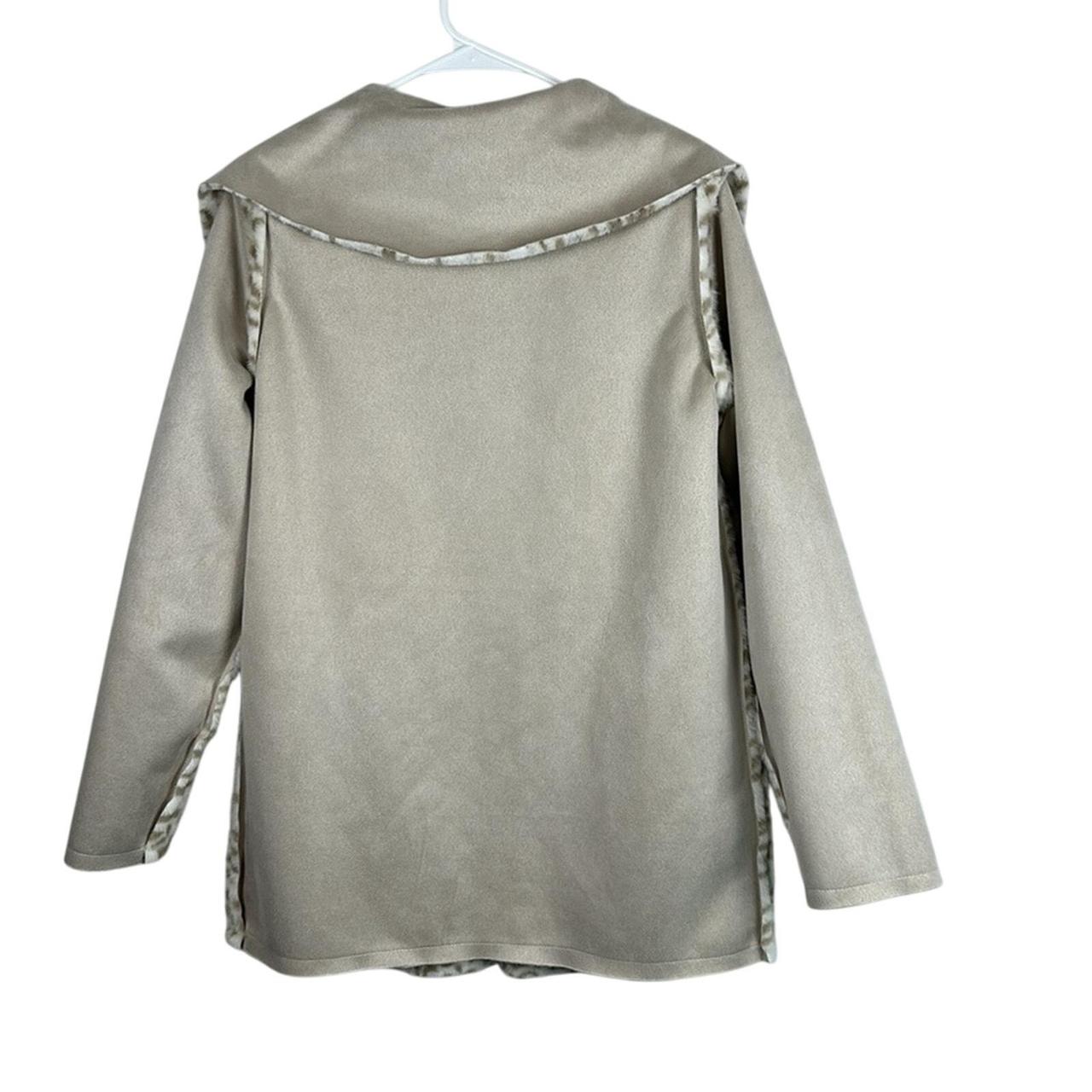 Source Unknown Women's Coat - Cream/White - M – D… - image 5