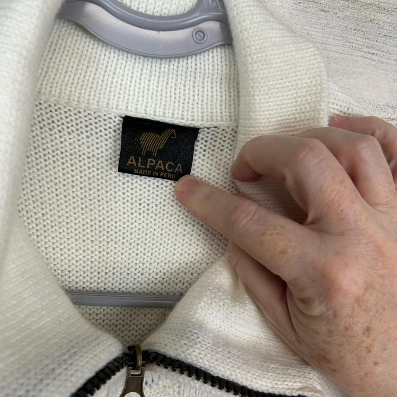 Source Unknown Women's Sweater - Black/Cream - XL… - image 5