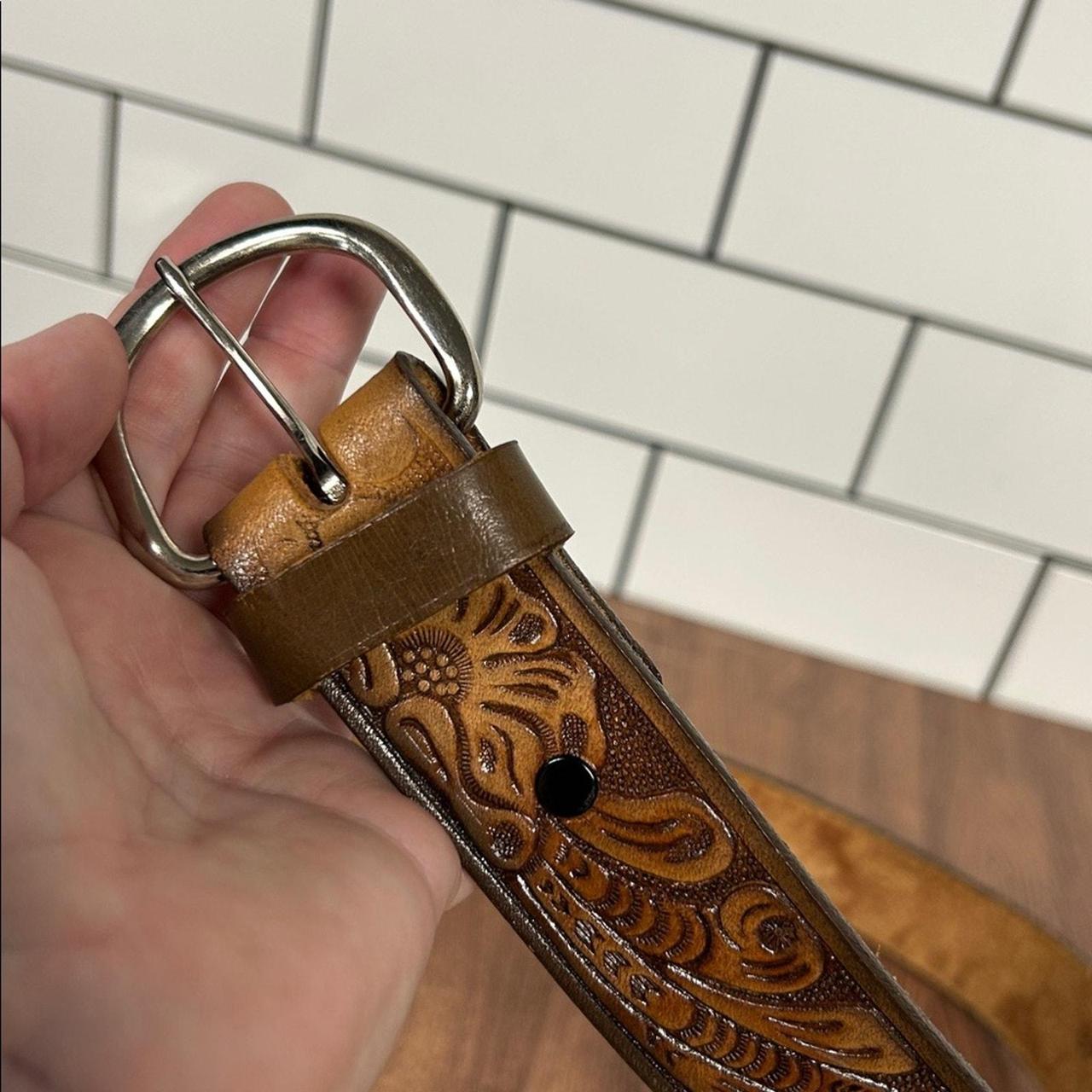 Source Unknown Women's Belt - Tan/Brown – 30" Bru… - image 2