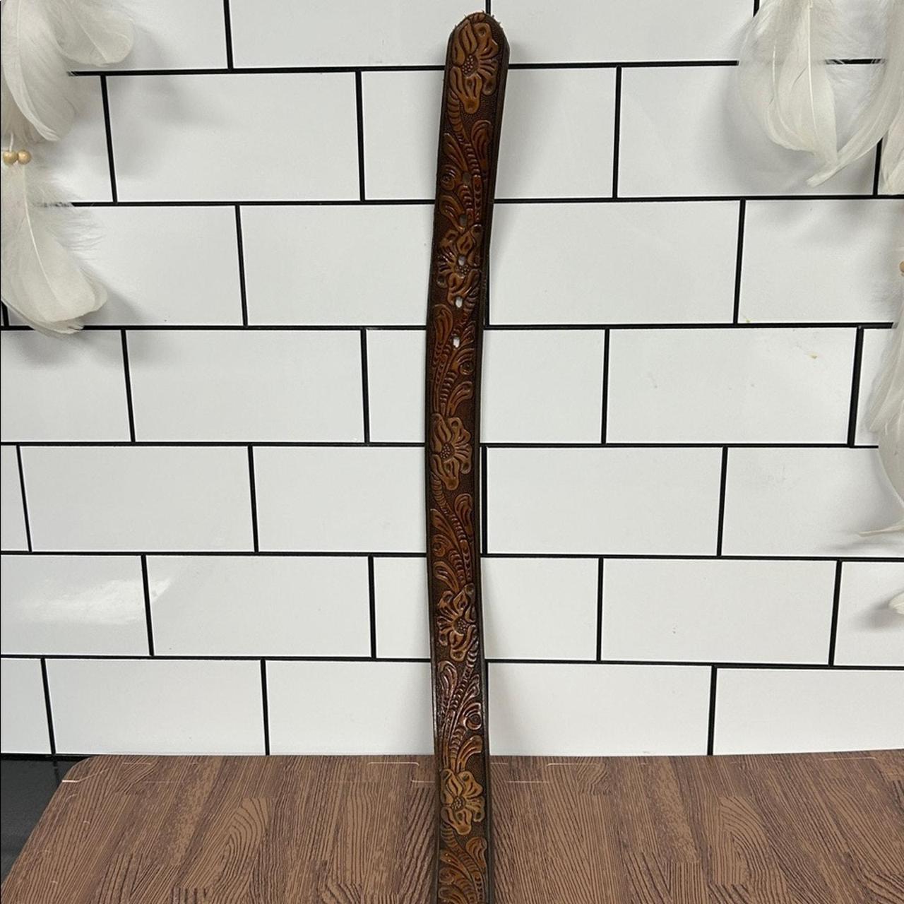 Source Unknown Women's Belt - Tan/Brown – 30" Bru… - image 6