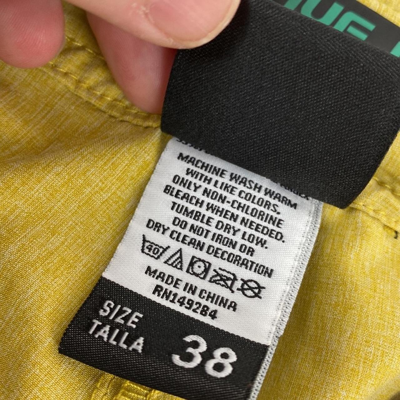 Source Unknown Men's Shorts - Yellow - 38" – Wave… - image 7