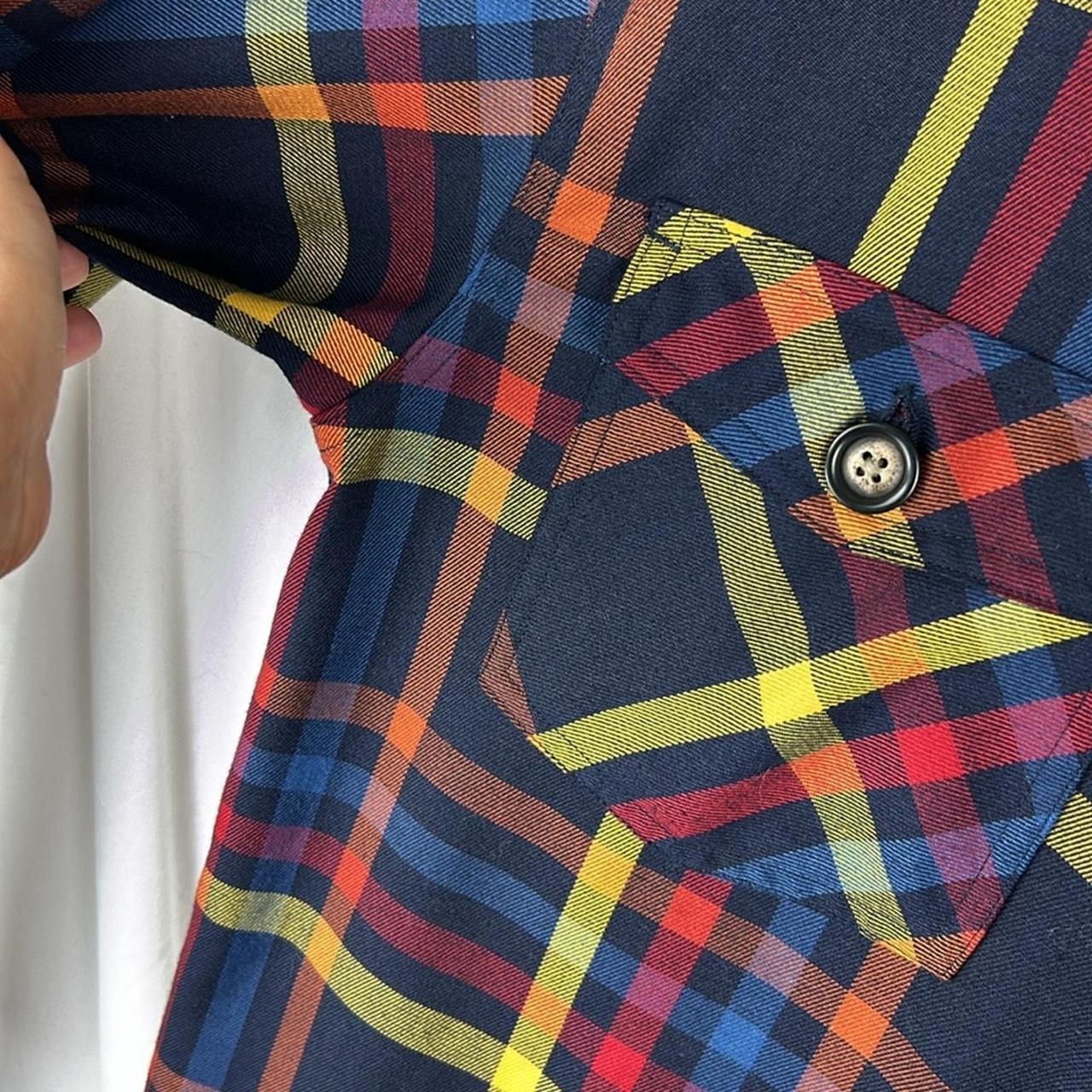 Source Unknown Men's Jacket - Red/Blue - M – Basi… - image 5