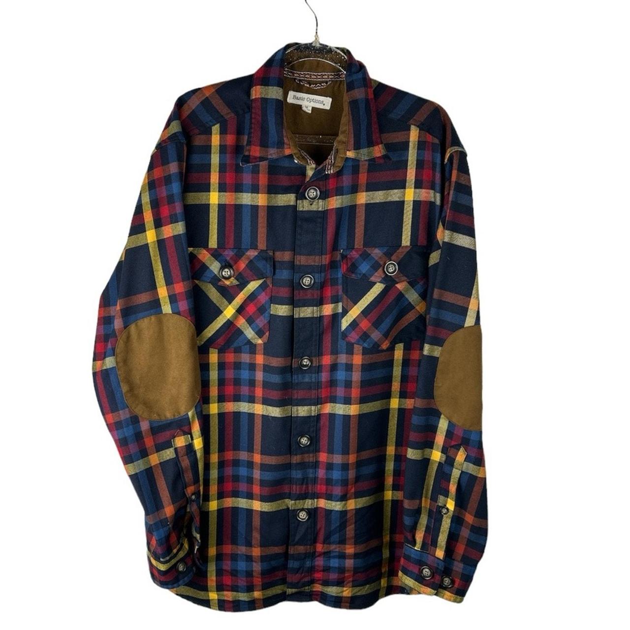 Source Unknown Men's Jacket - Red/Blue - M – Basi… - image 1