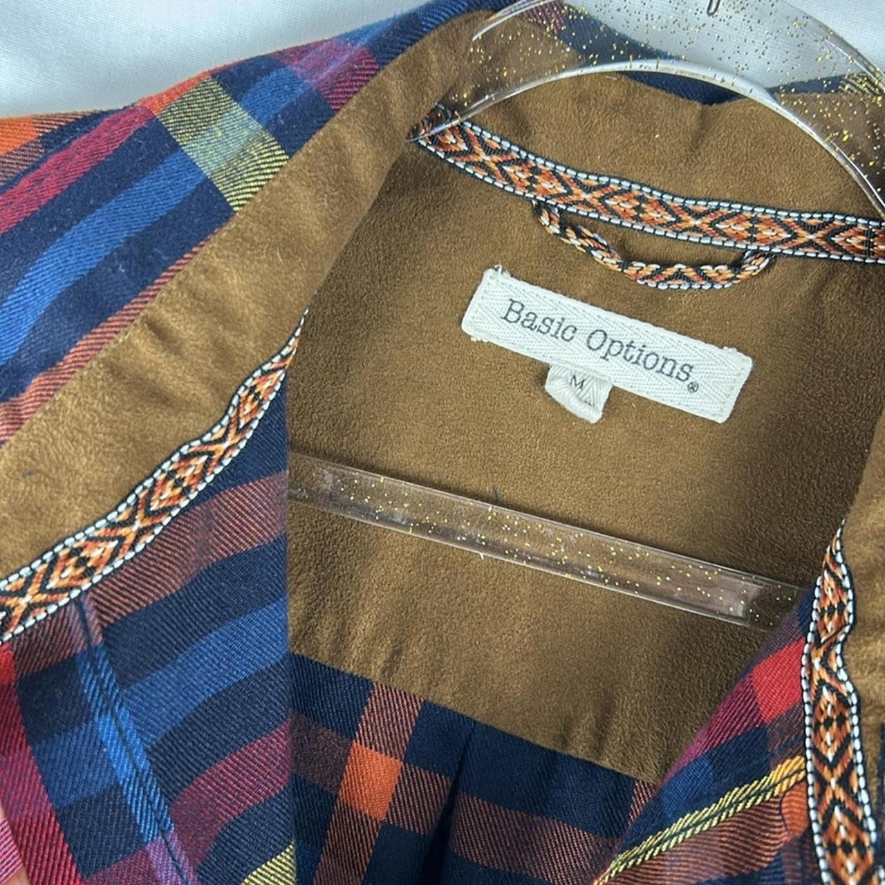 Source Unknown Men's Jacket - Red/Blue - M – Basi… - image 6