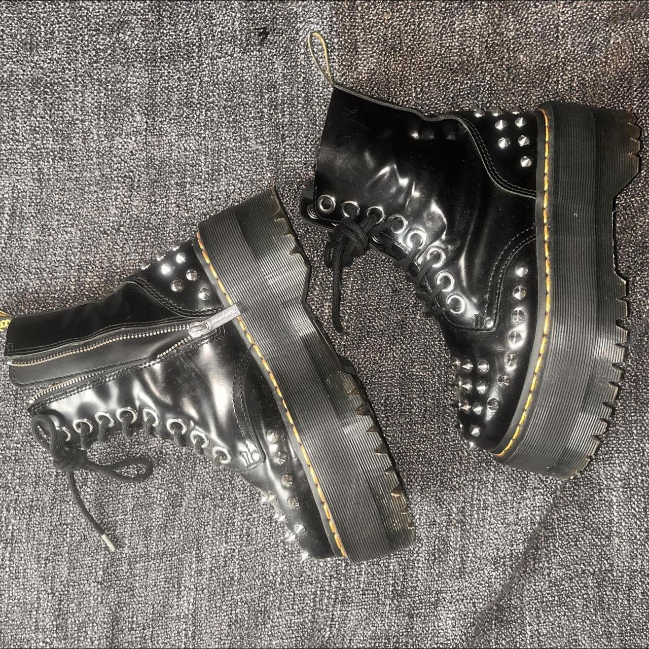 Anyone have these Abbatha studded Dr Martens or know... - Depop