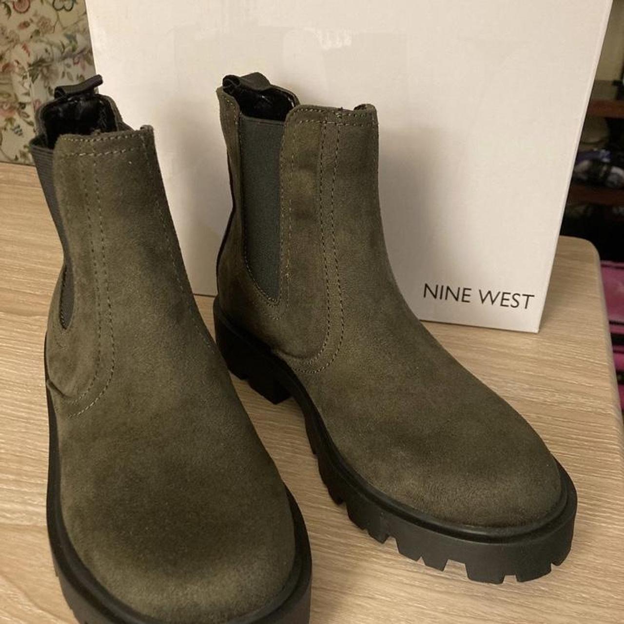 Nine west outlet green boots