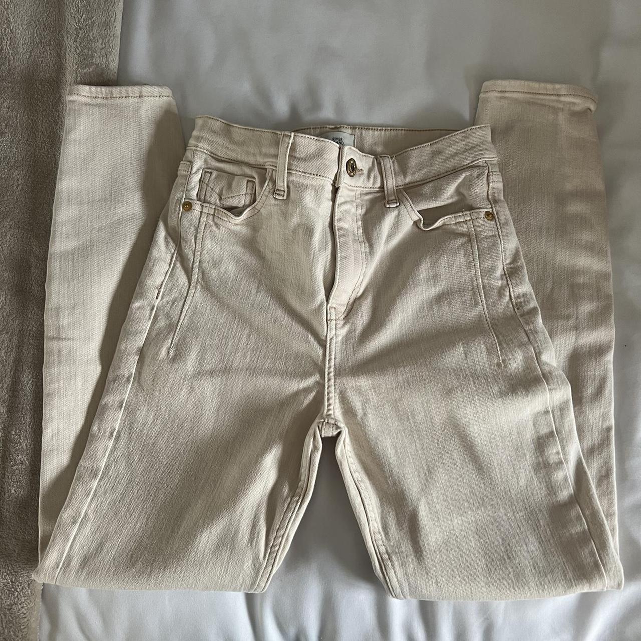 Cream jeans best sale river island