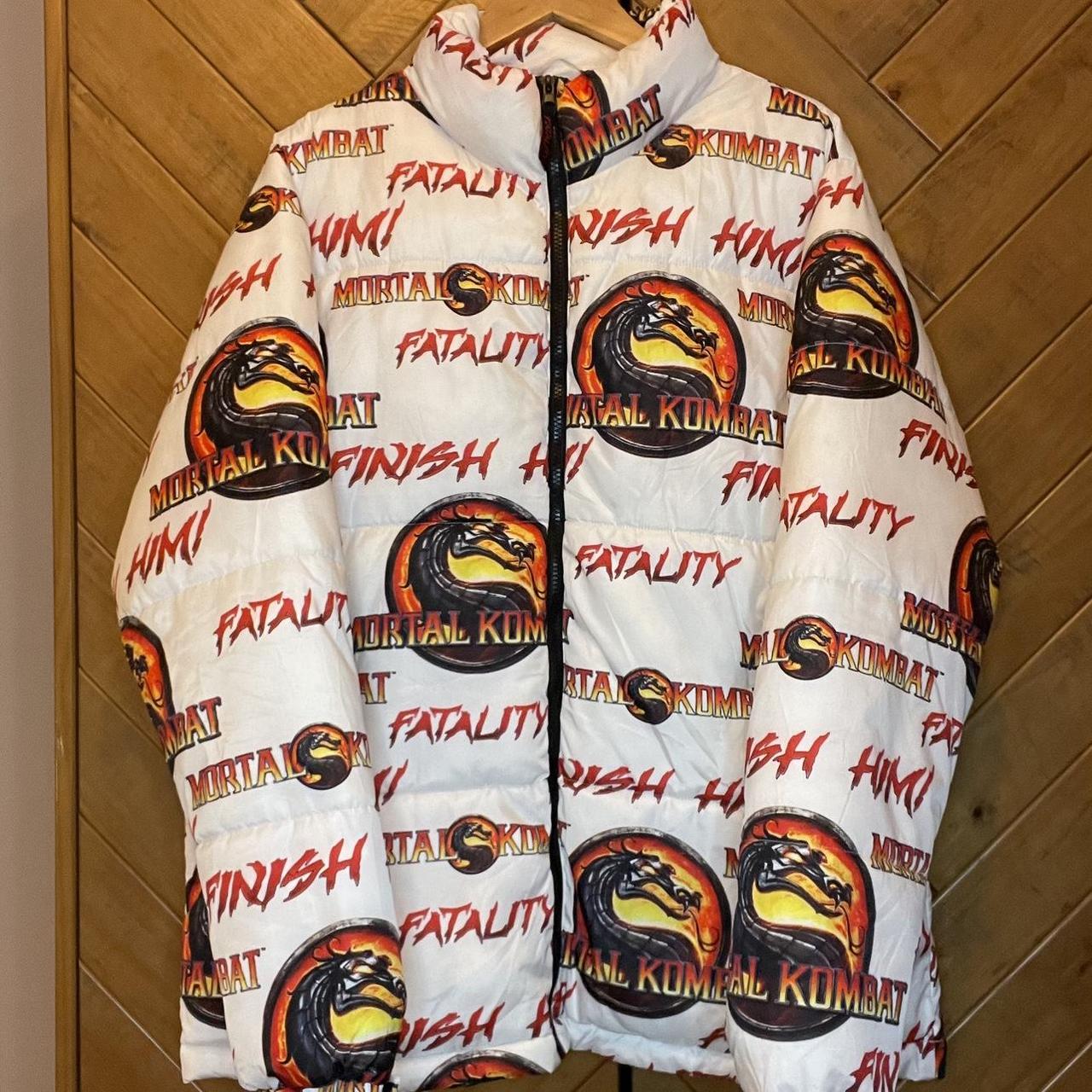 MORTAL KOMBAT JACKET - WHITE EDITION. Size L. I... - Depop