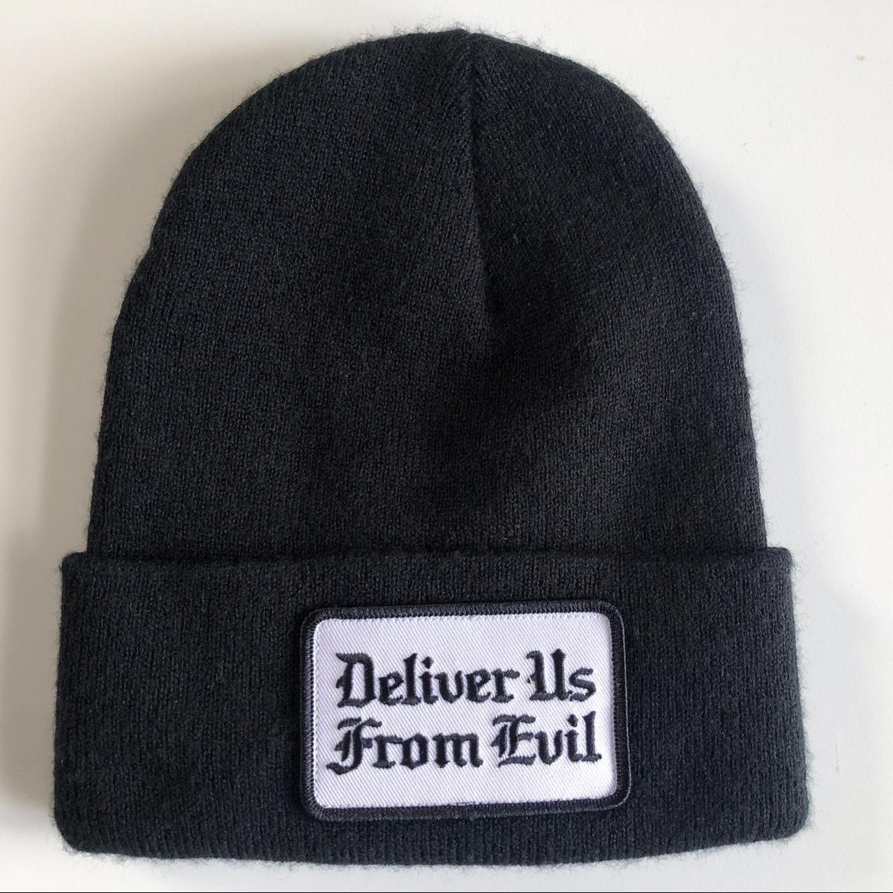 Noah NYC Deliver Us From Evil Beanie, Black &...