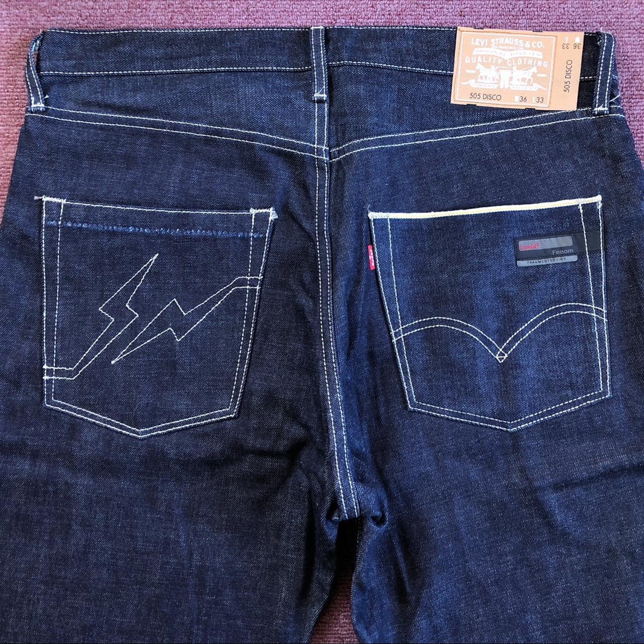 Y2K VTG LEVI'S 505 DISCO FENOM FRAGMENT DESIGN... - Depop