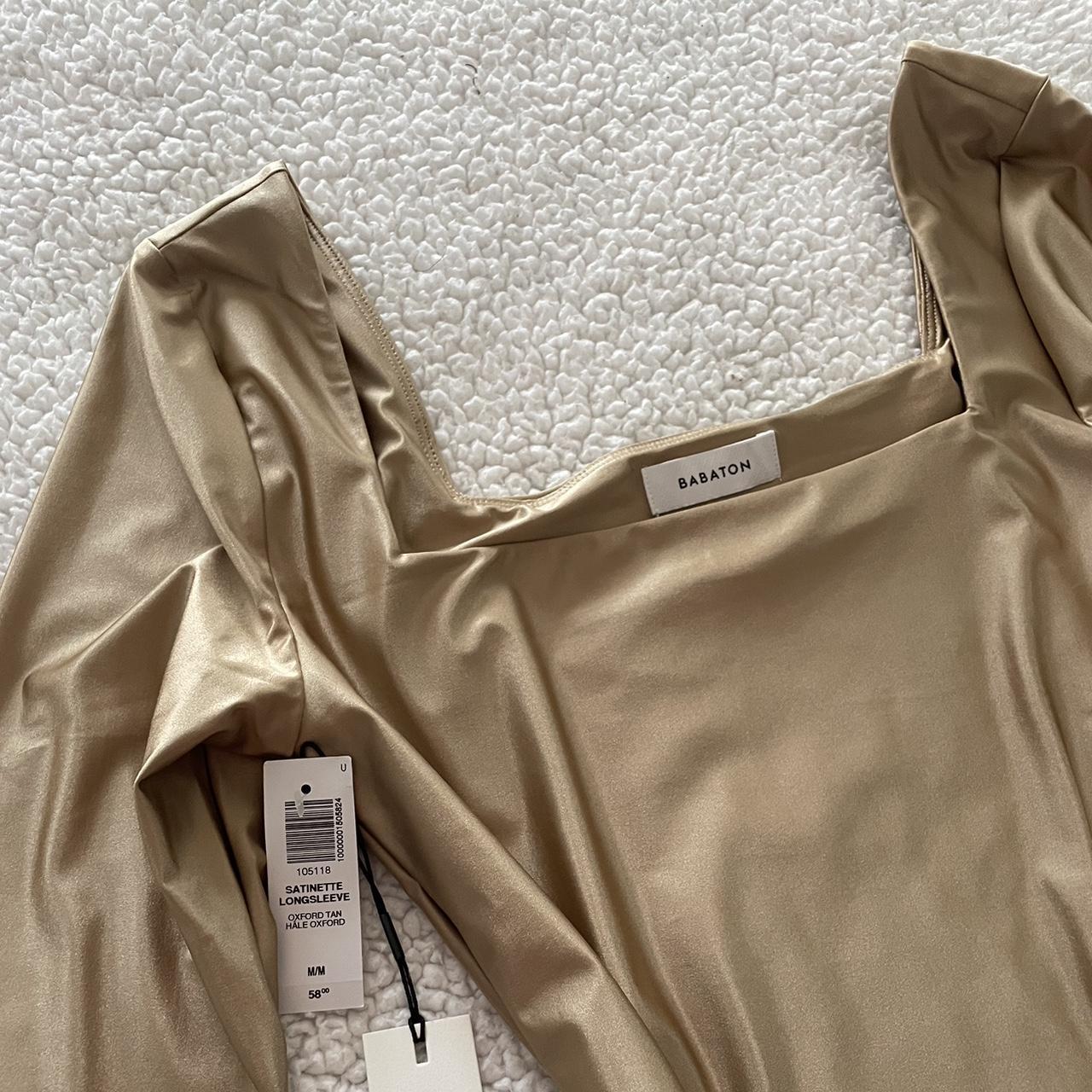 BNWT Aritzia Babaton Gold Bodysuit💛 ***PRICE IS... - Depop