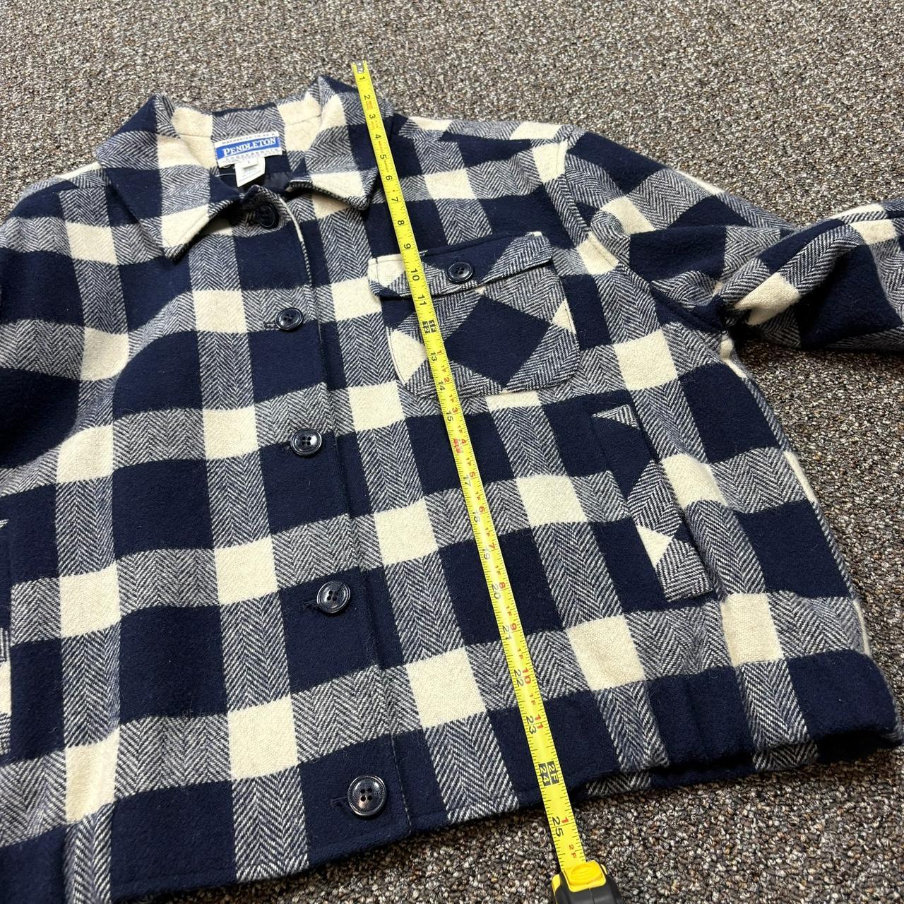 Pendleton Women's Lightweight Jacket - White/Blue… - image 7