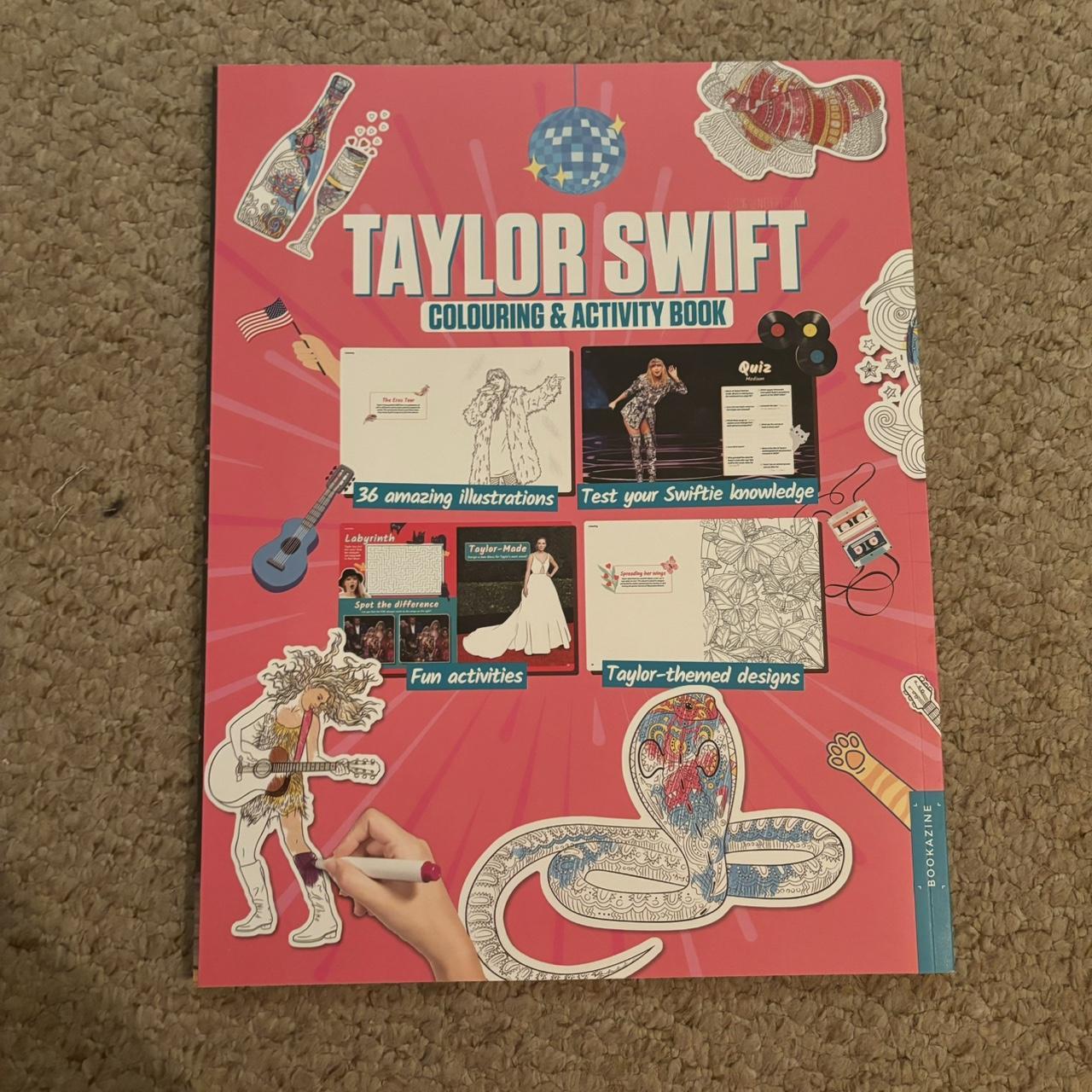Taylor Swift colouring and activity book. Brand new... - Depop