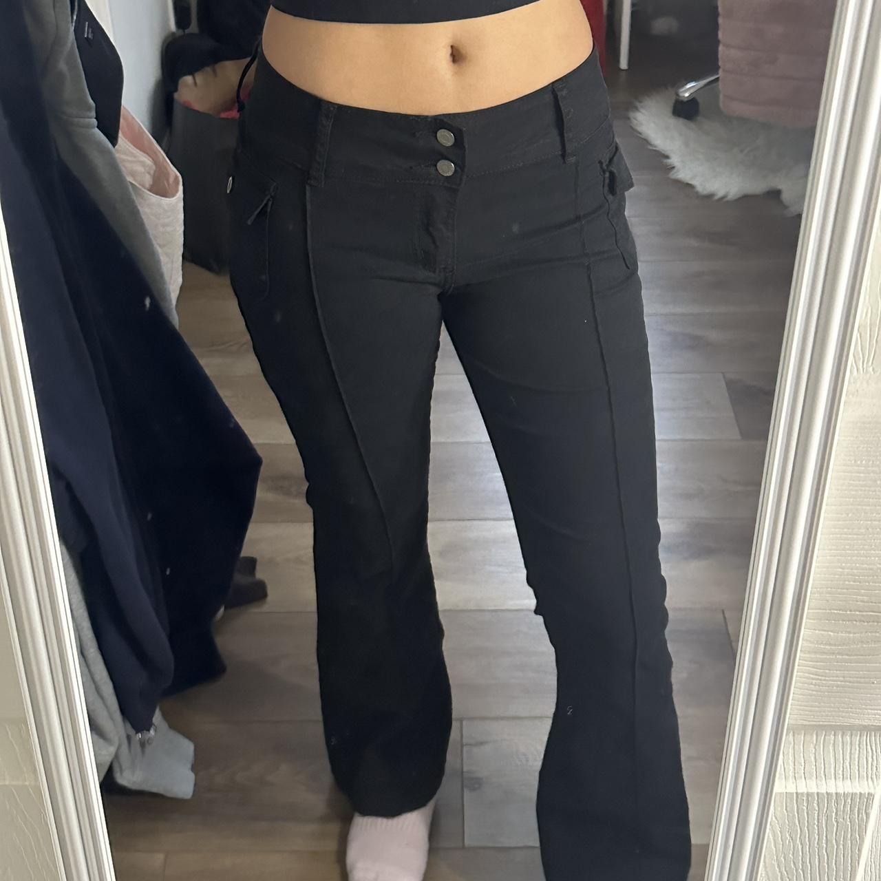 Black Brandy Melville Agatha Pants NO RETURNS FREE... Depop