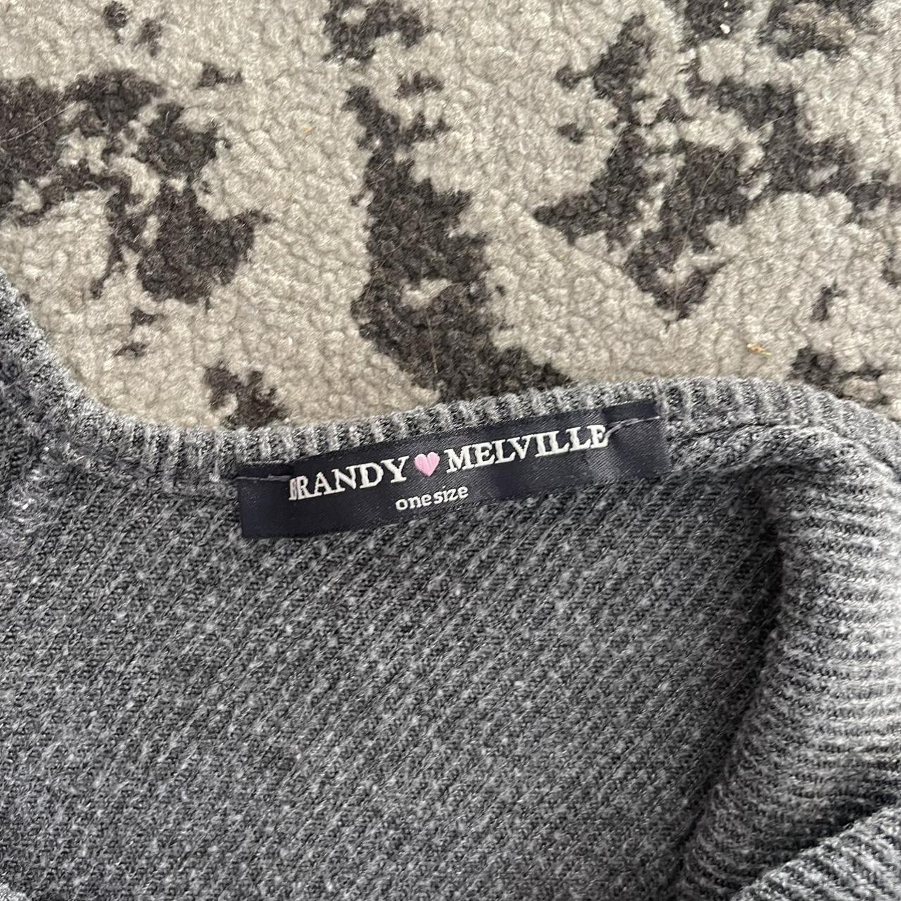 Brandy Melville Women's Grey Vests-tanks-camis (2)
