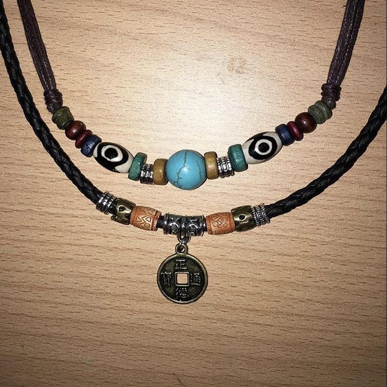 Women's Brown and Blue Jewellery | Depop