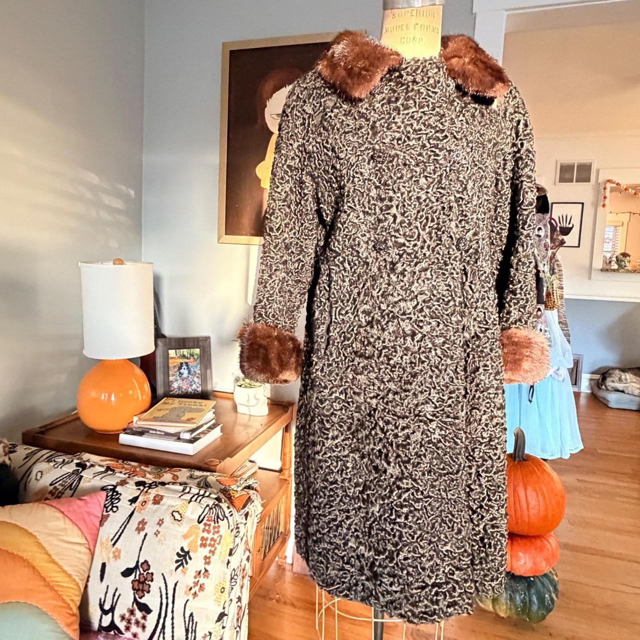 Schiaparelli Women's Overcoat - Black/Brown - M –… - image 2