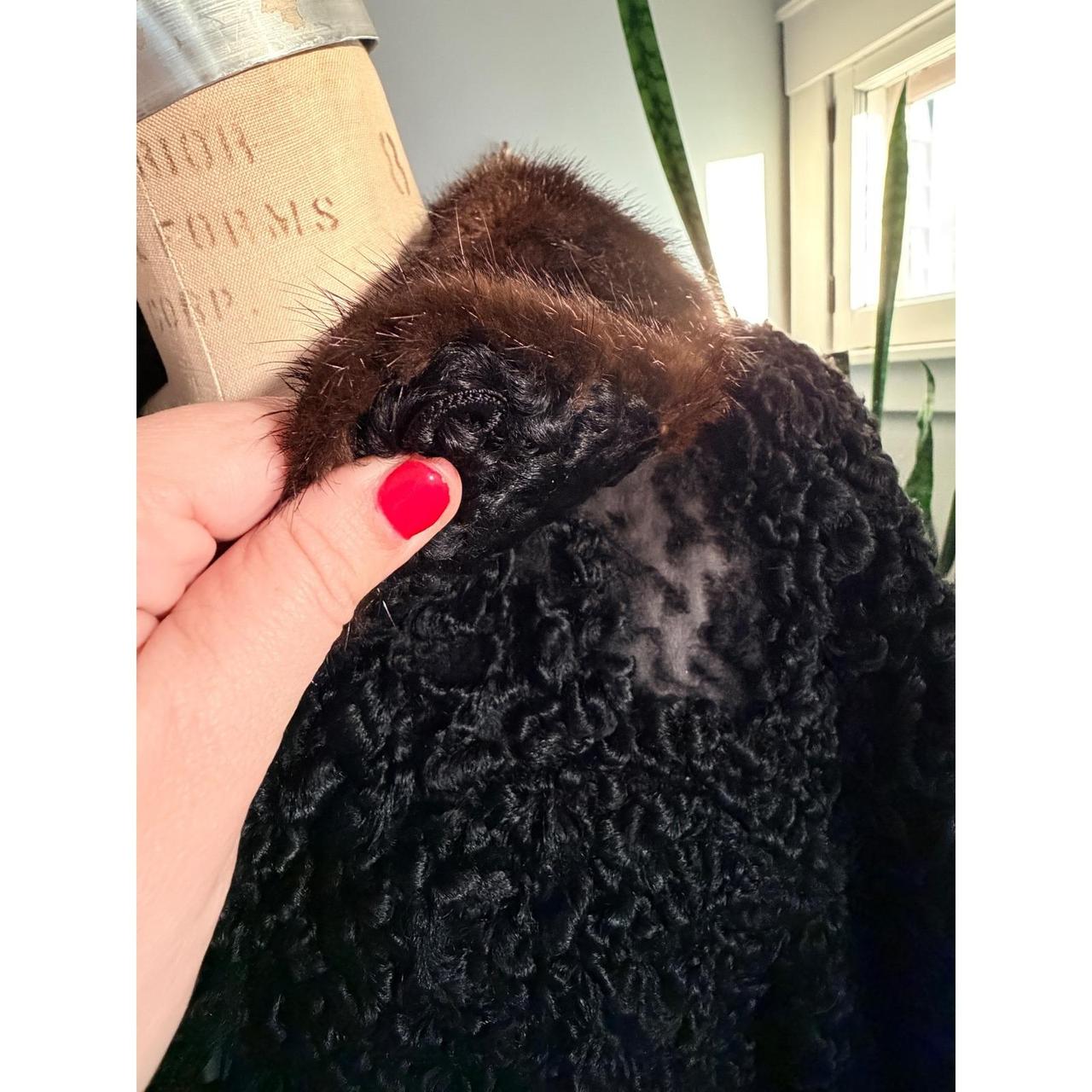 Schiaparelli Women's Overcoat - Black/Brown - M –… - image 4