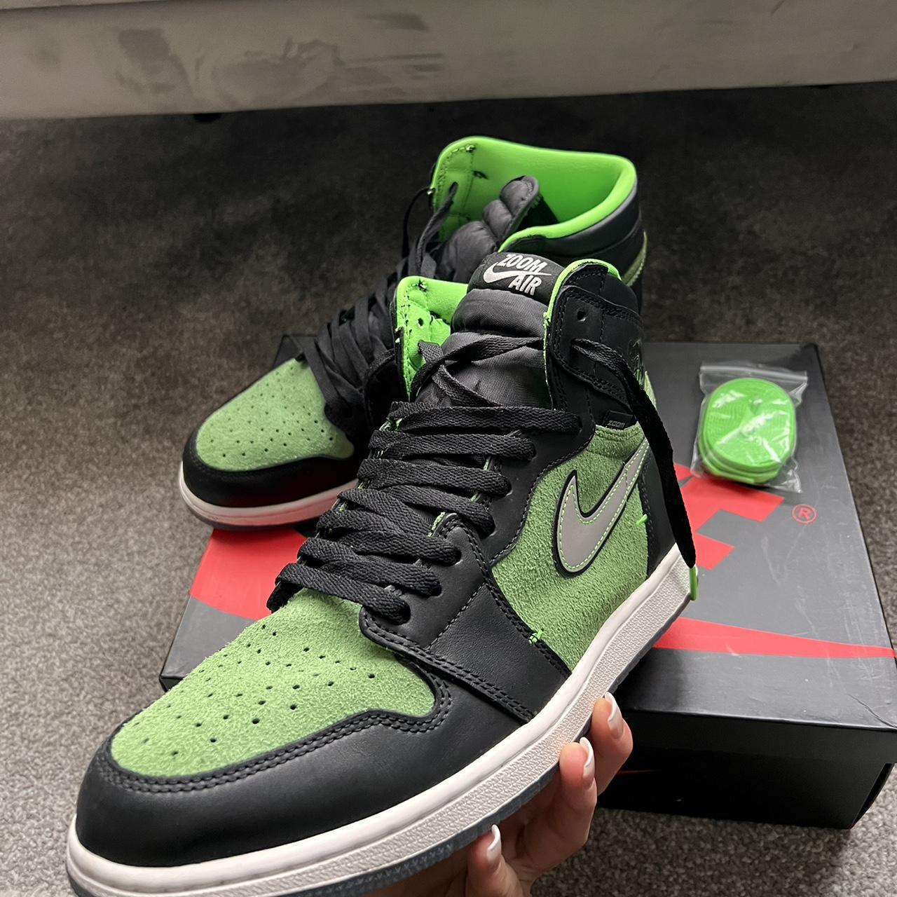 mens green jordans