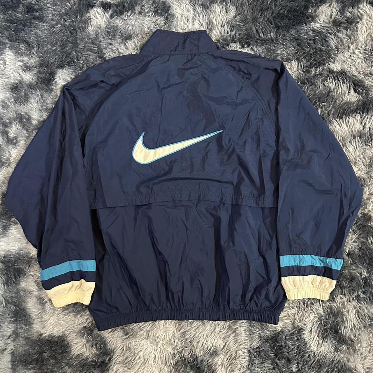 Vintage nike jacket Nike zip up windbreaker Nike... - Depop