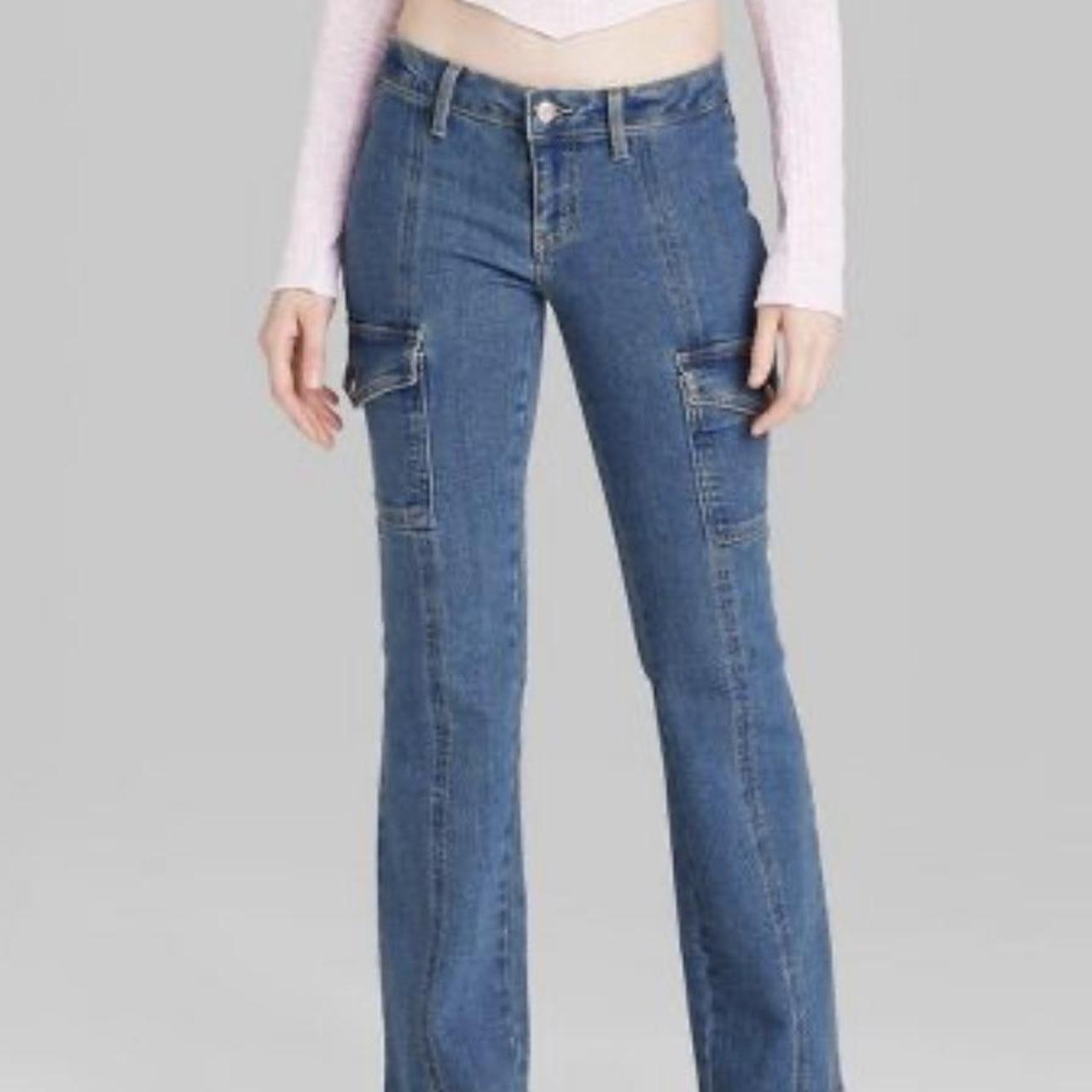 Target Women's Navy Jeans Depop