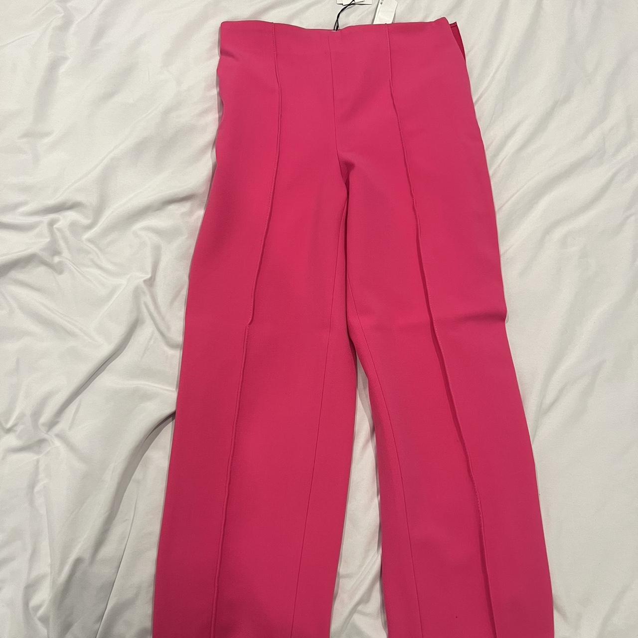 Zara pink pants XS Depop