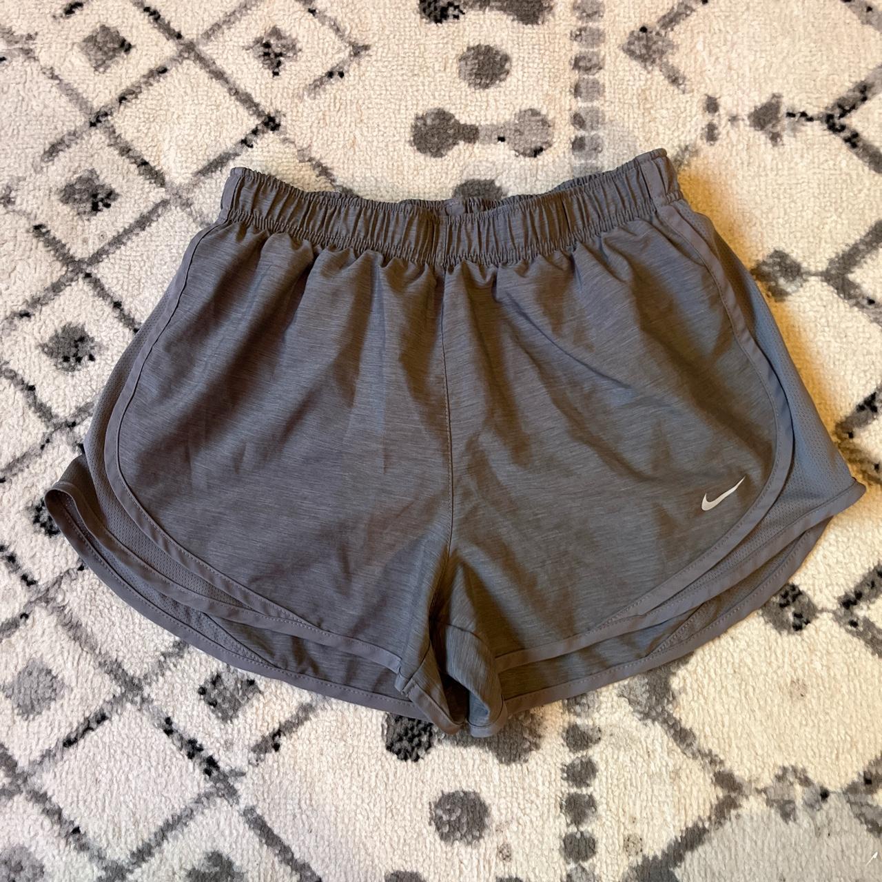Nike Women's Grey Shorts Depop