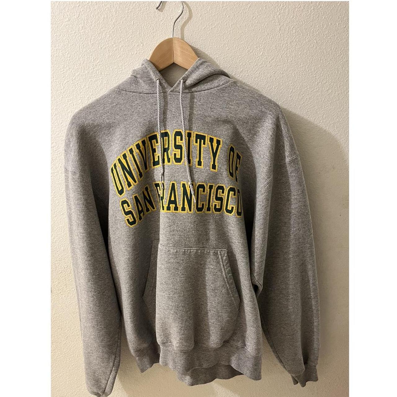 University of San Francisco Champion Hoodie -Size:... - Depop