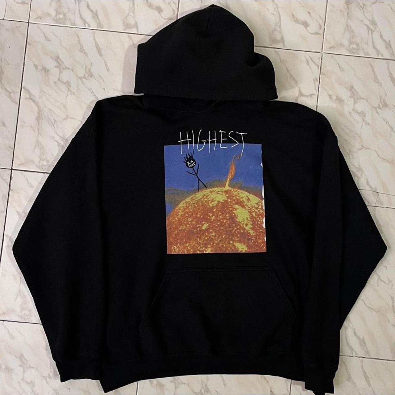 Travis Scott: Highest In The Room Sun Hoodie... - Depop