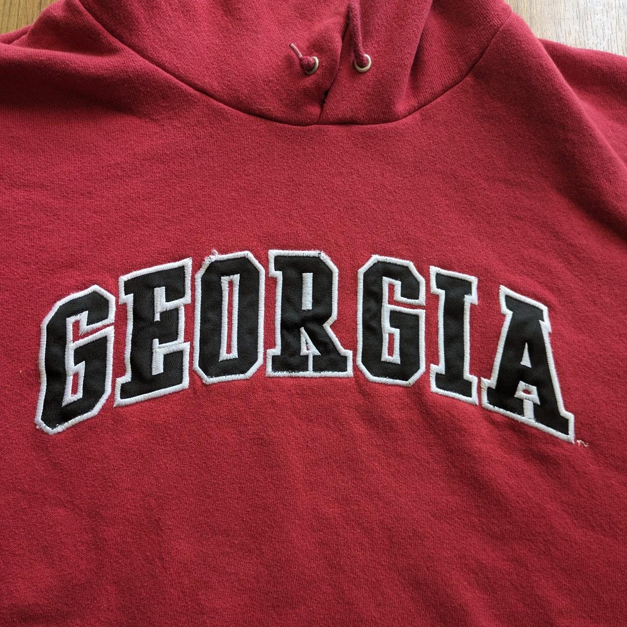 Vintage J. America embroidered hoodie size... Depop