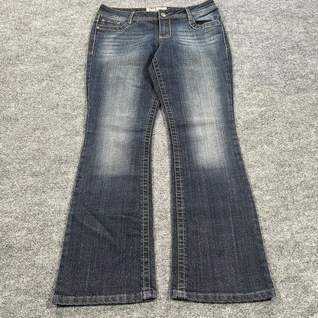 LEI Jeans Size 11 Blue Denim Ashley Low Rise Depop