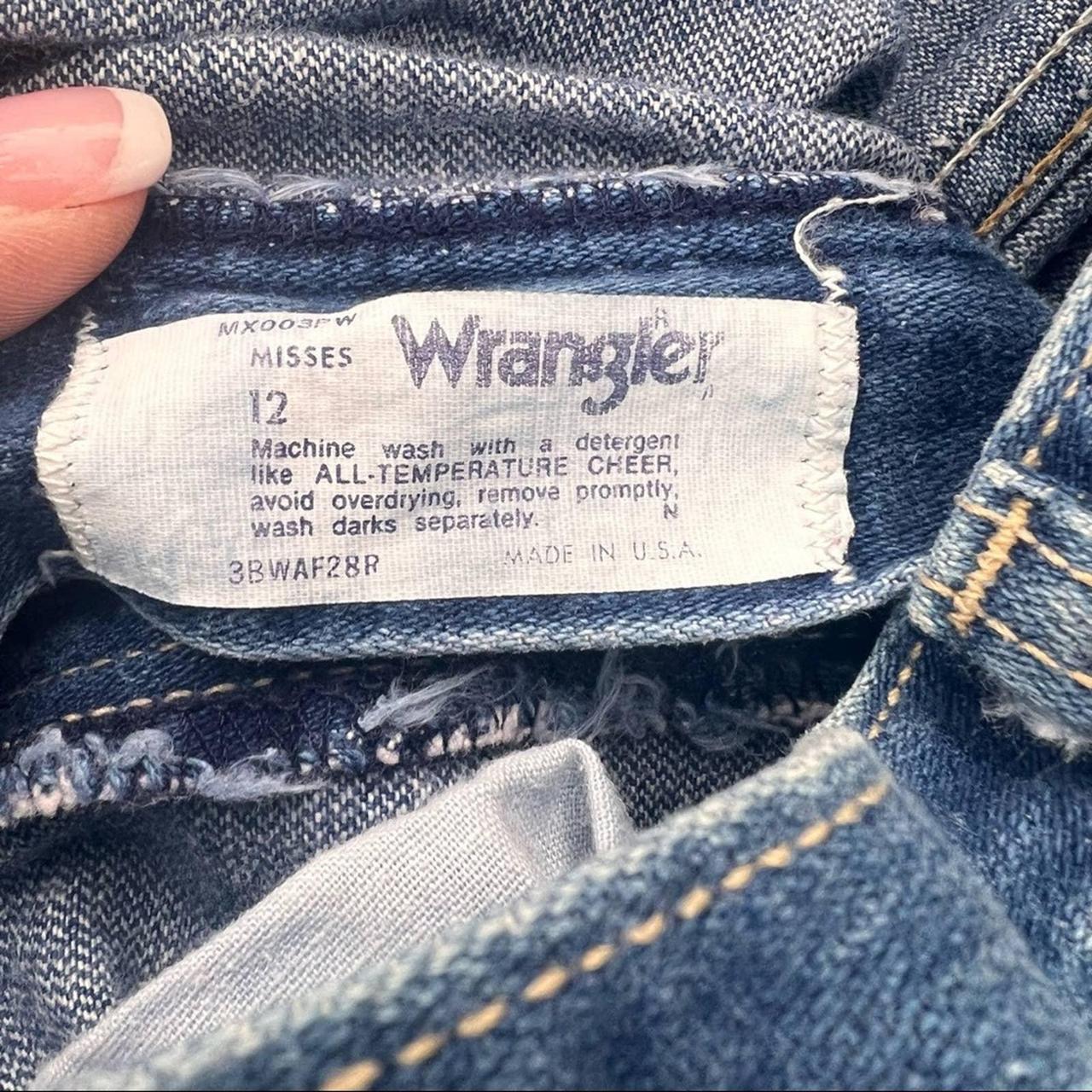 Vintage late 70s early 80s Wrangler high waist... - Depop