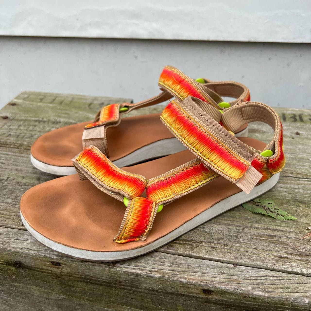 Teva yellow online sandals