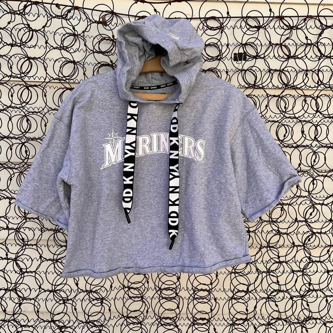 Dkny on sale cropped hoodie