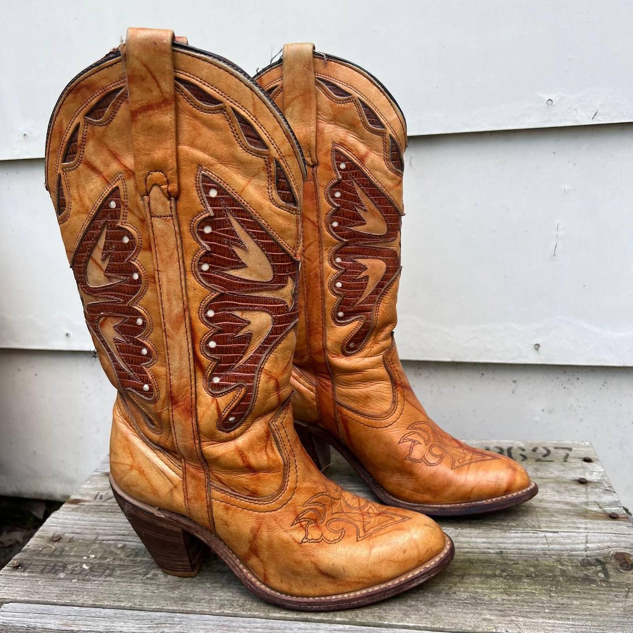 Vintage miss hotsell capezio cowboy boots