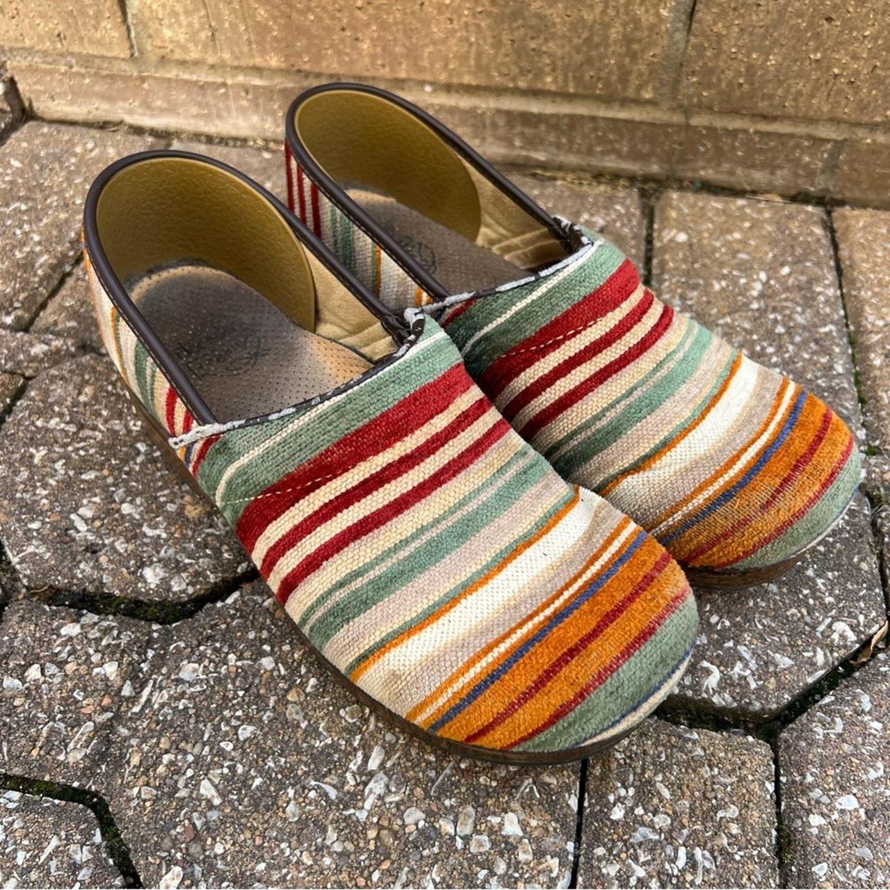 Dansko store fabric clogs