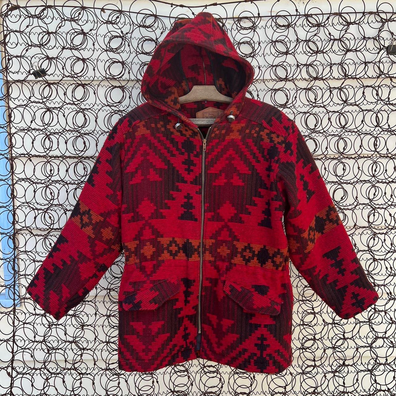 Woolrich on sale aztec coat