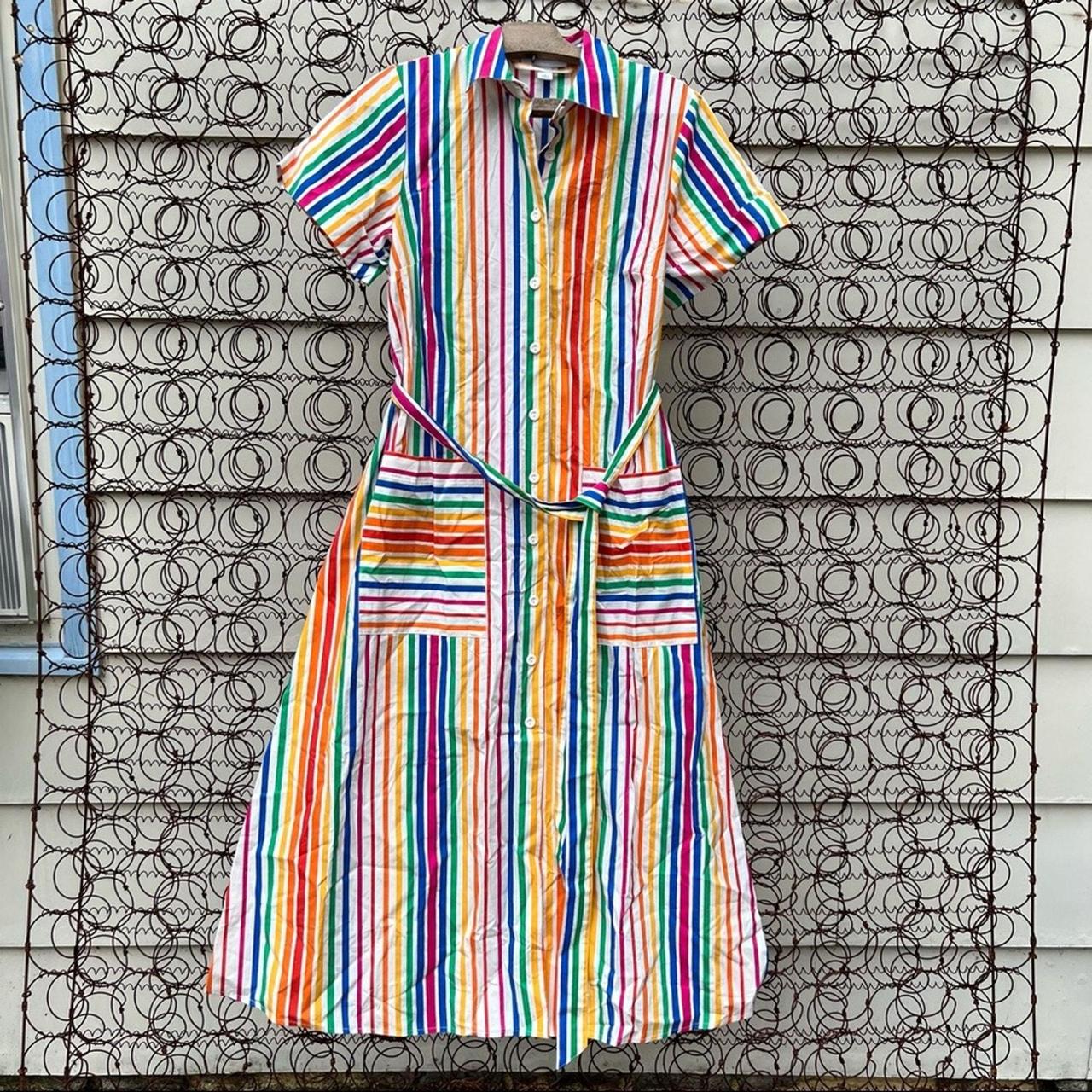 Christopher John Rogers For Target Rainbow Stripe... - Depop