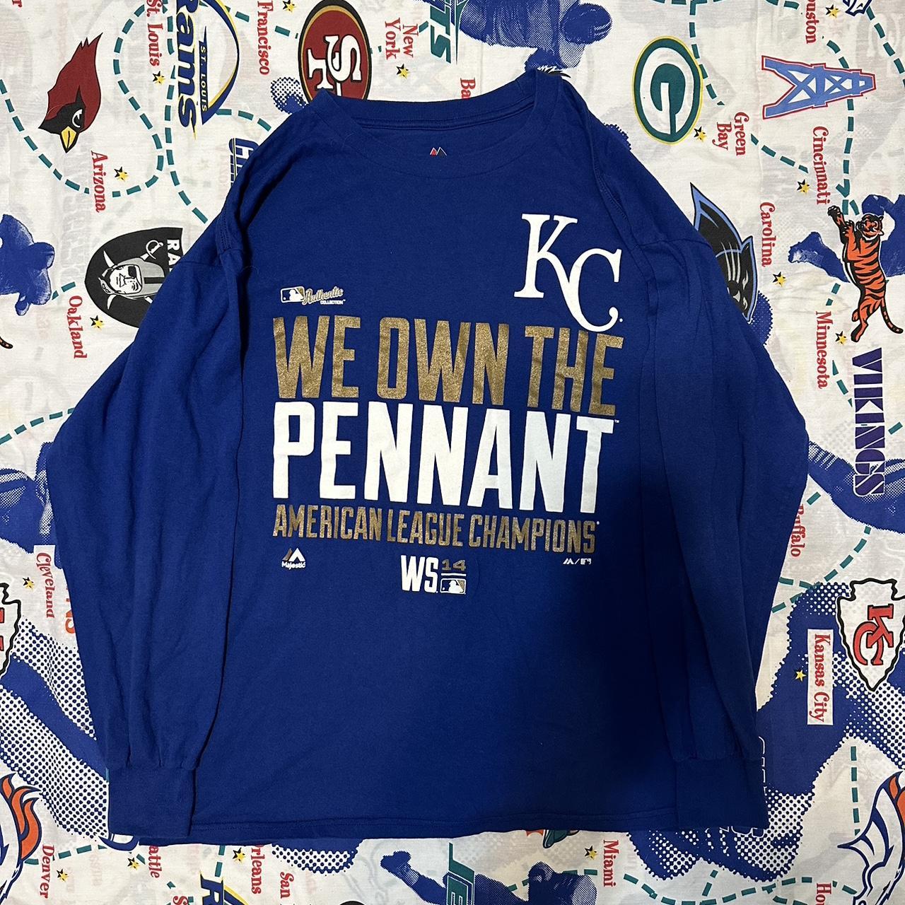 kansas city royals sweatshirt size: mens large - Depop