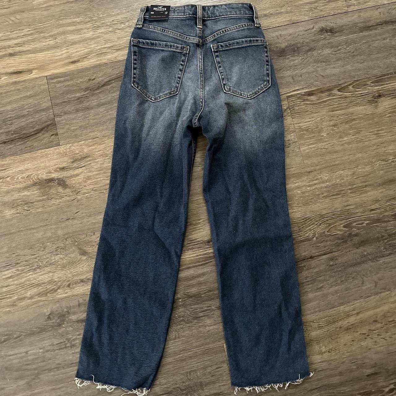 Hollister Vintage Stretch Ultra High Rise... - Depop