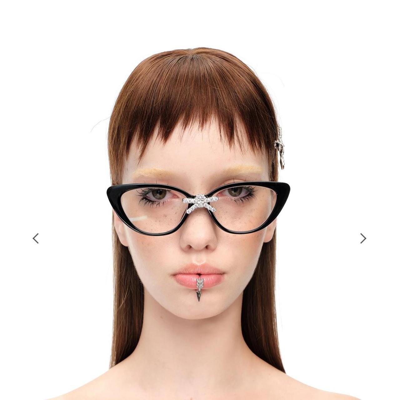 YVMIN X SHUSHUTONG / Gemstone Bow Optical Glasses In | Depop