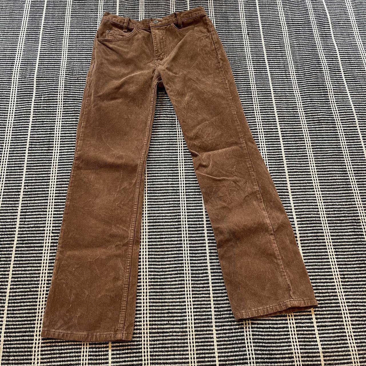 Brandy MelvilleS Corduroy flare pants Depop